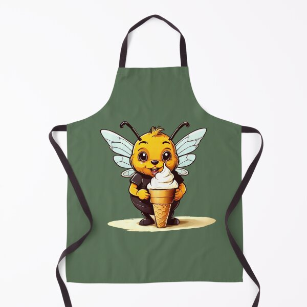 Item preview, Bee with Ice Cream designed and sold by NiRia Spot.