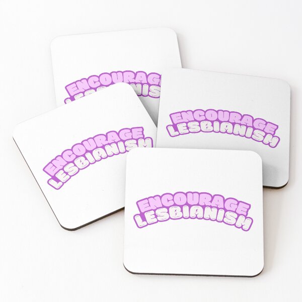 Item preview, Encourage Lesbianism – Cute Bold Purple Font designed and sold by WomaNation.