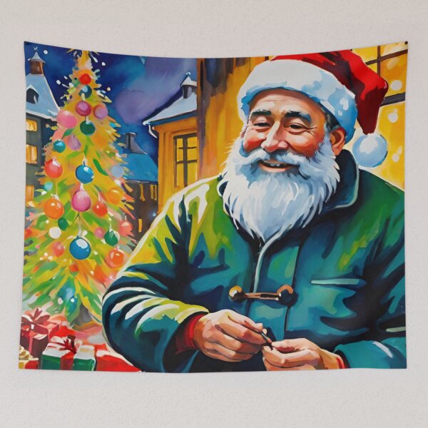 Item preview, Santa’s Well-Deserved Celebration After Deliveries designed and sold by GrizzlyCollective.