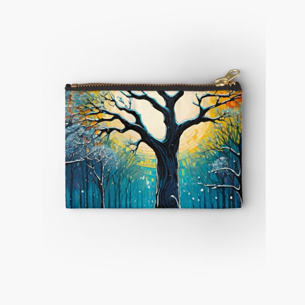 Item preview, A Festive Snow-Dusted Tree at Christmas designed and sold by GrizzlyCollective.