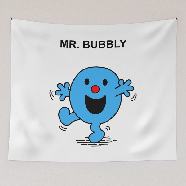 Item preview, Mr Bubbly Mr. Men designed and sold by Scat the cat.