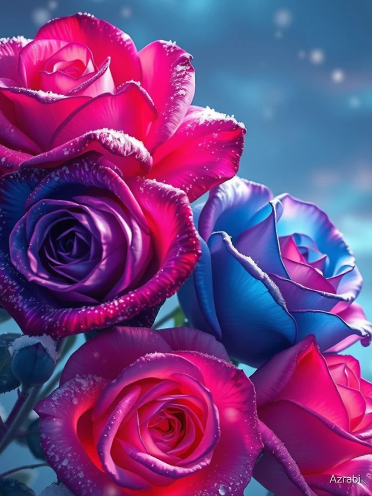 Thumbnail 4 of 4, iPhone Case, Romantic Roses  designed and sold by Azrabi.