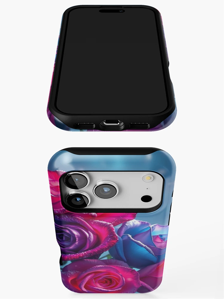 Thumbnail 3 of 4, iPhone Case, Romantic Roses  designed and sold by Azrabi.