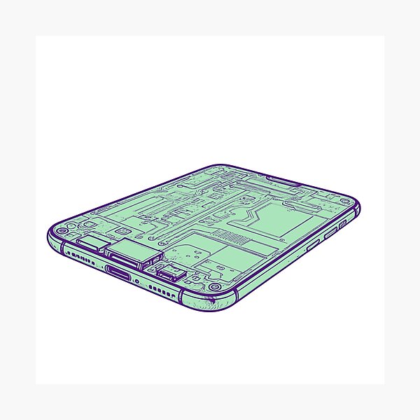 Item preview, The smartphone anatomy  designed and sold by 48remarks.