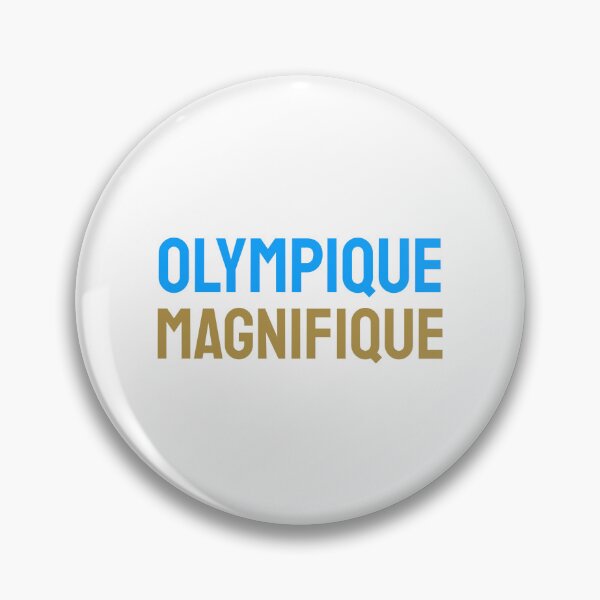 Item preview, Olympique Magnifique blue gold b designed and sold by VRedBaller.
