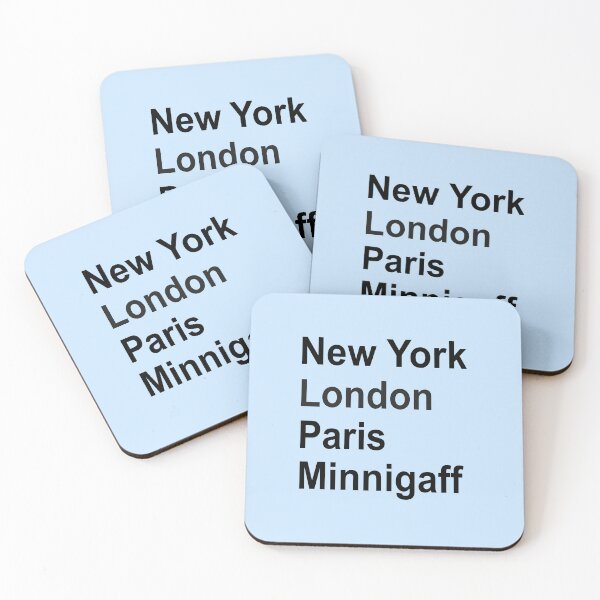 Item preview, New York, London, Paris, Minnigaff designed and sold by Jeallan Designs.