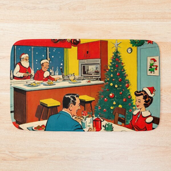 Item preview, Christmas Day Feast with Mr. and Mrs. Claus designed and sold by GrizzlyCollective.