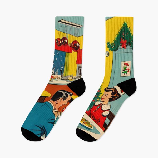 Item preview, Christmas Day Feast with Mr. and Mrs. Claus designed and sold by GrizzlyCollective.