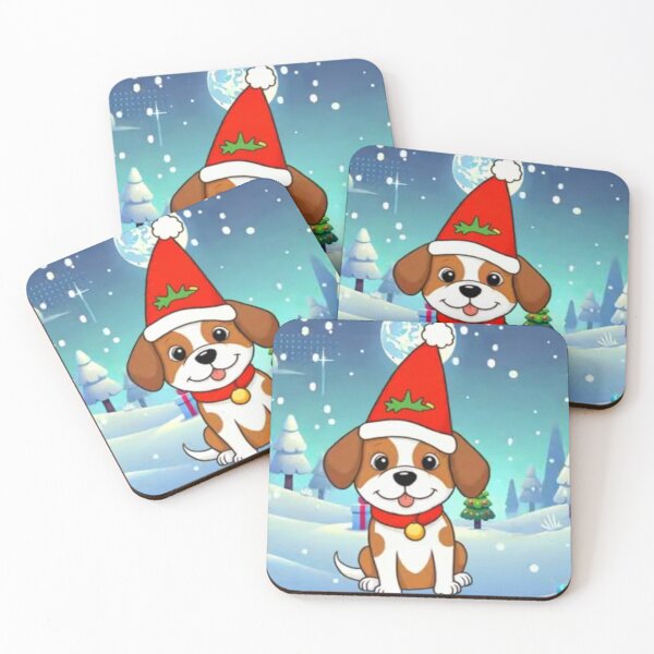 Item preview, Christmas is comming-singging is cute dog designed and sold by zorkaa1.