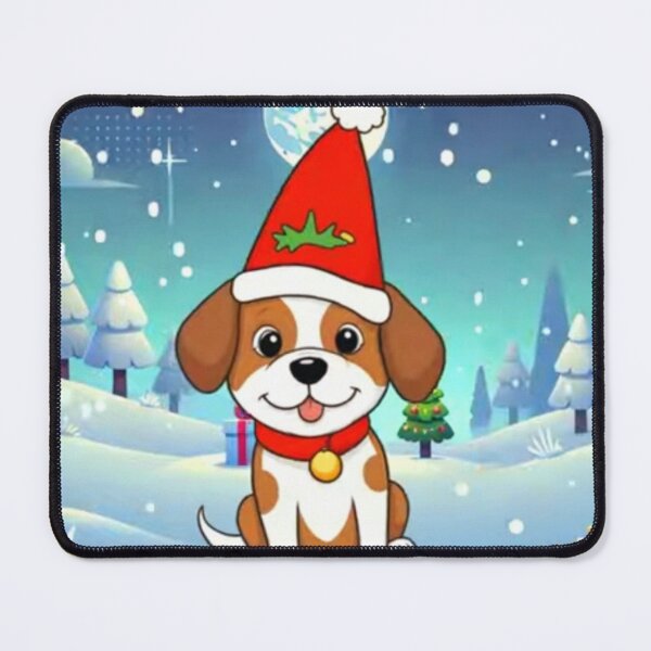Item preview, Christmas is comming-singging is cute dog designed and sold by zorkaa1.