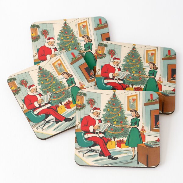 Item preview, Santa’s Late Night Community Visit with Cookies designed and sold by GrizzlyCollective.