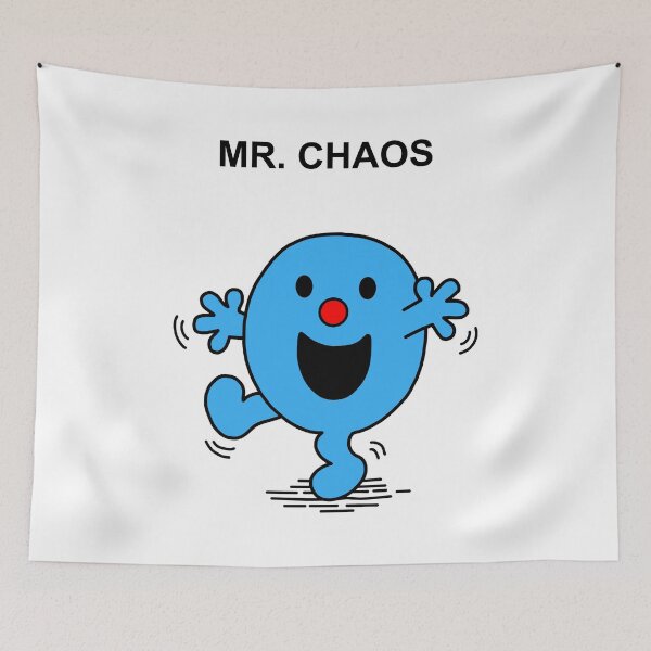 Item preview, Mr Chaos Mr. Men designed and sold by Scat the cat.