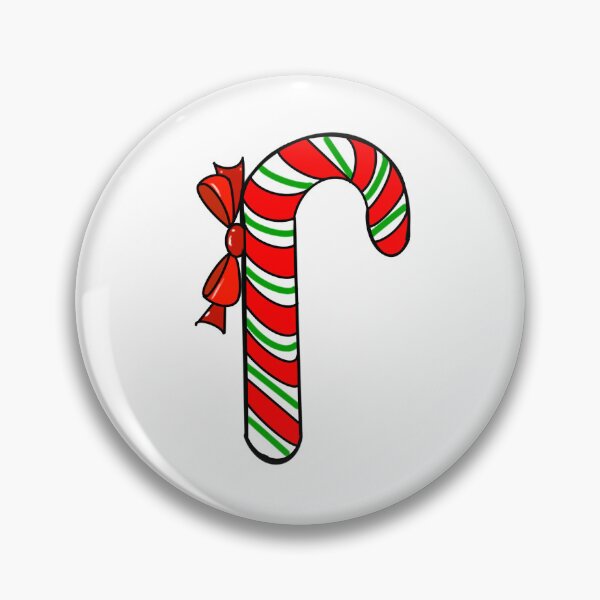 Item preview, Candy canes, candy cane Red, white and green peppermint candy cane with red bow, cute kawaii designed and sold by Artonmytee.