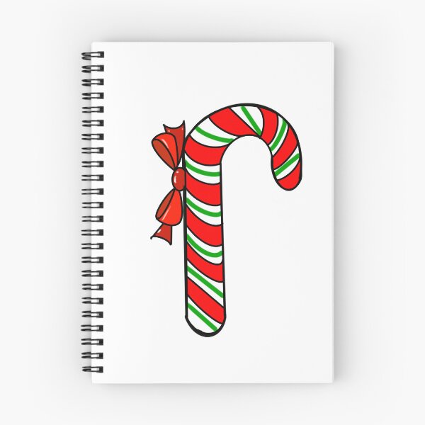 Item preview, Candy canes, candy cane Red, white and green peppermint candy cane with red bow, cute kawaii designed and sold by Artonmytee.
