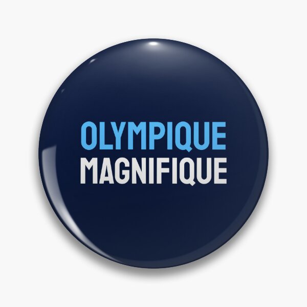 Item preview, Olympique Magnifique blue white designed and sold by VRedBaller.