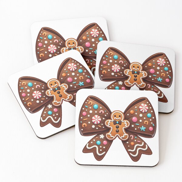 Item preview, Christmas bow, gingerbread man, Christmas designed and sold by Meer-Lifestyle.