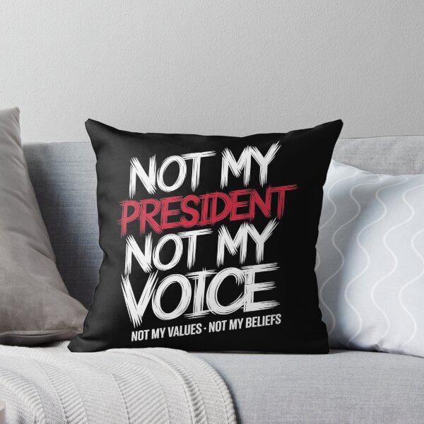 Item preview, Not My President Not My Voice - A great gift for those who boldly stand for their values and speak out against injustice! designed and sold by ZyziowskyArt.
