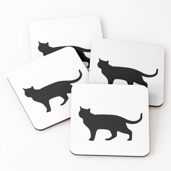 Item preview, Mystique of the Feline: An Elegant Cat Silhouette, Unique designed and sold by villacreativa.