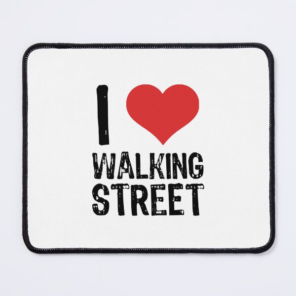Item preview, I Love Walking Street designed and sold by The "I Love Everything" Shop.