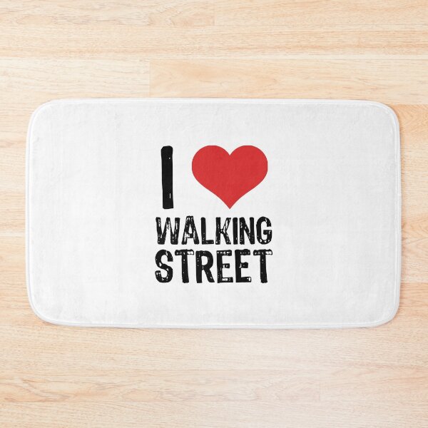 Item preview, I Love Walking Street designed and sold by The "I Love Everything" Shop.