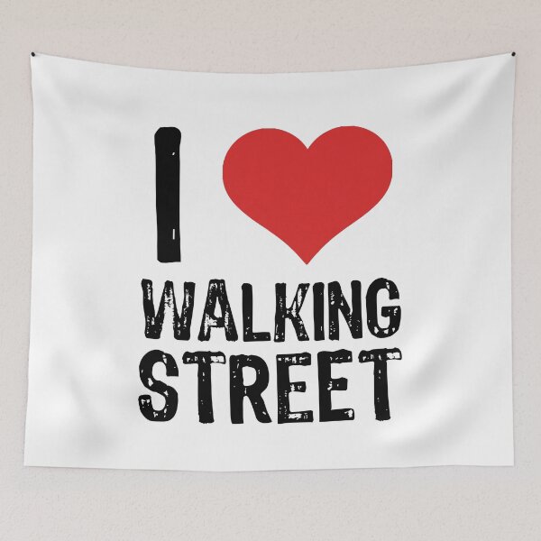 Item preview, I Love Walking Street designed and sold by The "I Love Everything" Shop.