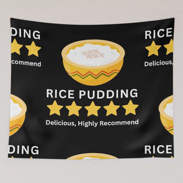 Item preview, Rice Pudding 5 star rating designed and sold by sydney-syder.