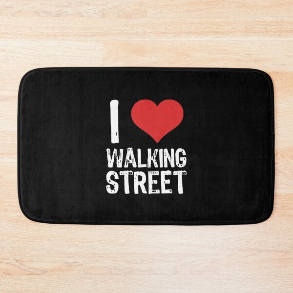 Item preview, I Love Walking Street designed and sold by The "I Love Everything" Shop.
