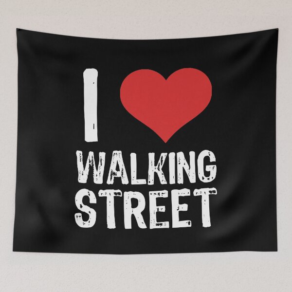 Item preview, I Love Walking Street designed and sold by The "I Love Everything" Shop.