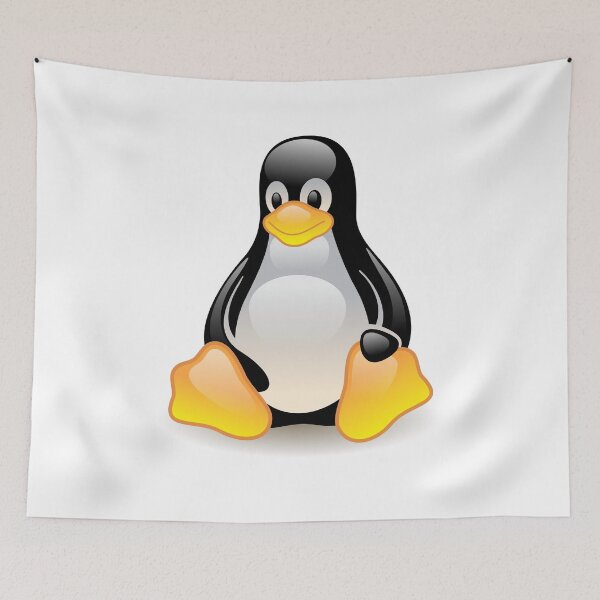 Item preview, Tux Mascot T-Shirt Penguin Linux Glossy Logo designed and sold by Rainwater Merch.