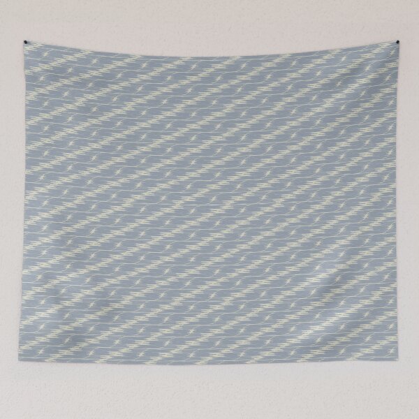 Item preview, Blue indigo ethnic vintage style  designed and sold by Hi465Creative.