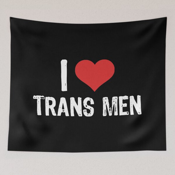 Item preview, I Love Trans Men designed and sold by The "I Love Everything" Shop.
