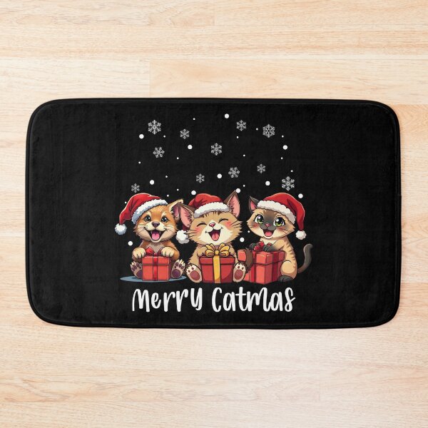 Item preview, Christmas Kitty Cats Merry Catmas designed and sold by Blok45.