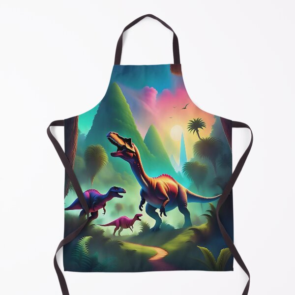 Item preview, Colorful graphic dinosaurs t-shirt design designed and sold by Purr95.