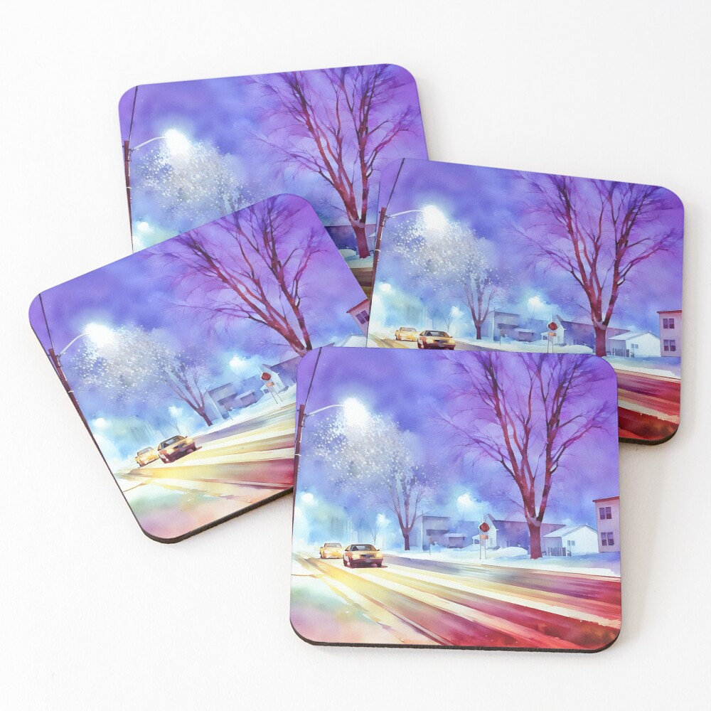 Item preview, Coasters (Set of 4) designed and sold by RCWatercolours.