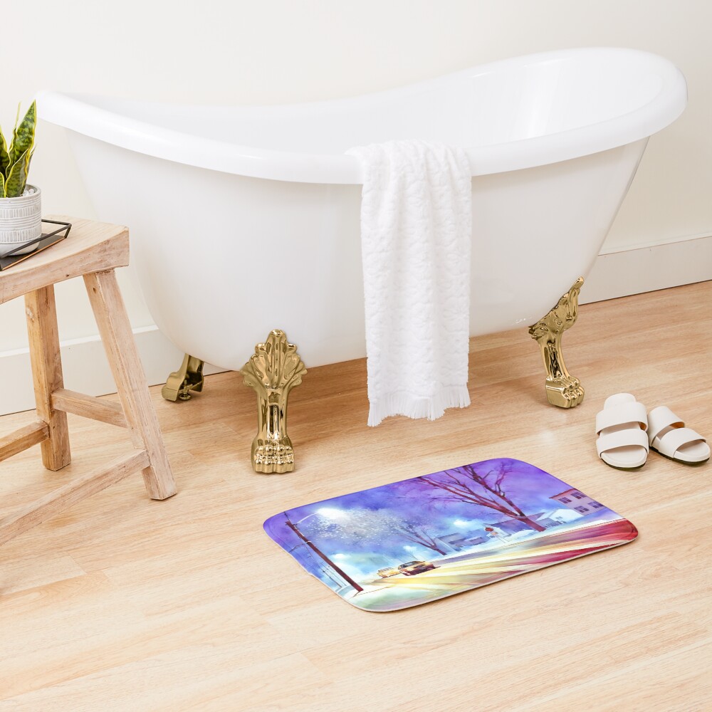 Item preview, Bath Mat designed and sold by RCWatercolours.