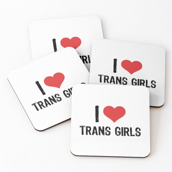 Item preview, I Love Trans Girls designed and sold by The "I Love Everything" Shop.