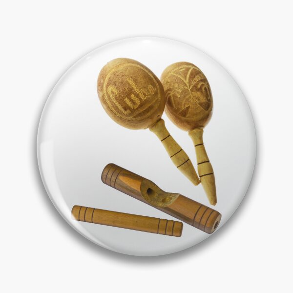 Item preview, Latin music, cuban maracas and claves, musical instruments for rhythmic groove designed and sold by Ermes.S.