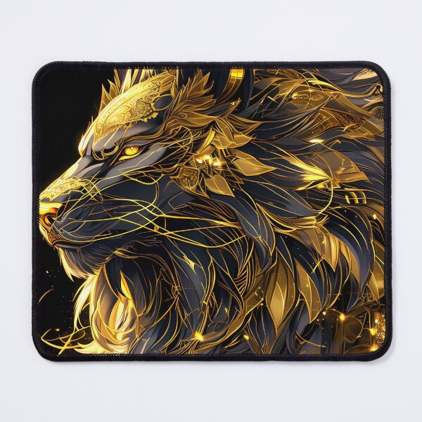 Item preview, Majestic Lyran Creature - Futuristic Golden Beast designed and sold by MystiqSlav.