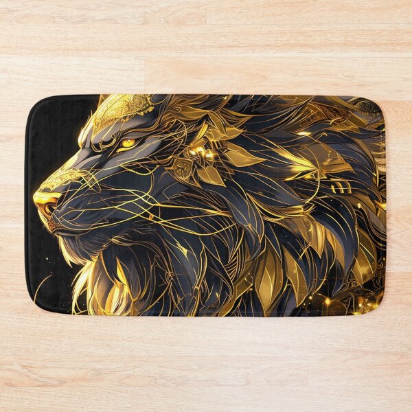 Item preview, Majestic Lyran Creature - Futuristic Golden Beast designed and sold by MystiqSlav.