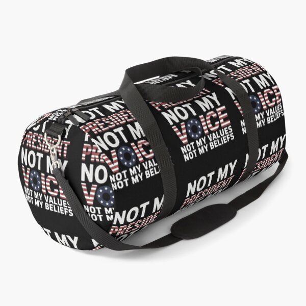 Item preview, Not My President Not My Voice - A great gift for those who boldly stand for their values and speak out against injustice! designed and sold by ZyziowskyArt.