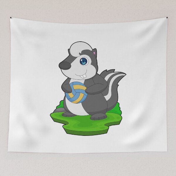Item preview, Skunk Volleyball player Volleyball designed and sold by Snabdesign84.