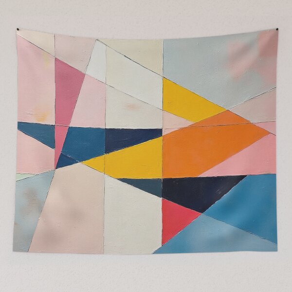 Item preview, Wassily Kandinsky Triangles Composition designed and sold by maniacfitness.