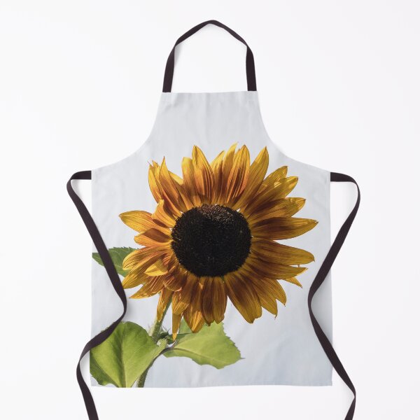 Aperçu de l'œuvre Tournesol singulier et vif sur fond de ciel laiteux créée et vendue par Georgia Mizuleva.