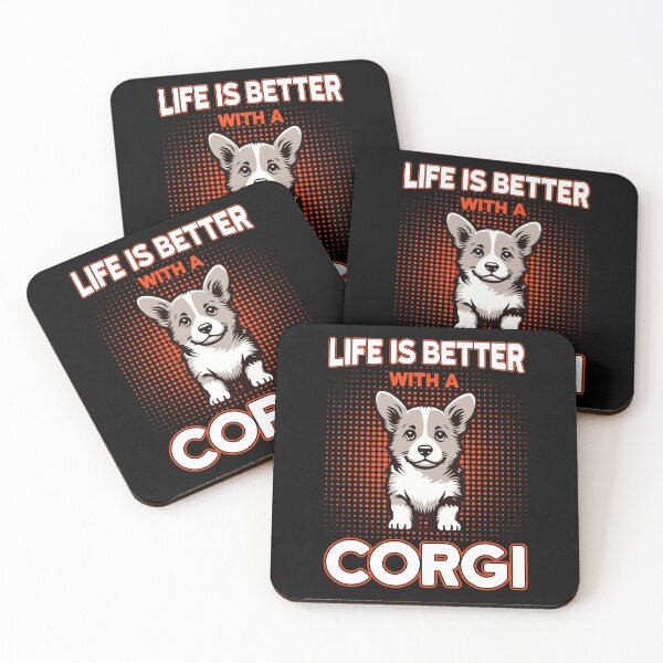 Item preview, Korgi Dog Life Is Better With a Corgi designed and sold by Digitayaa.