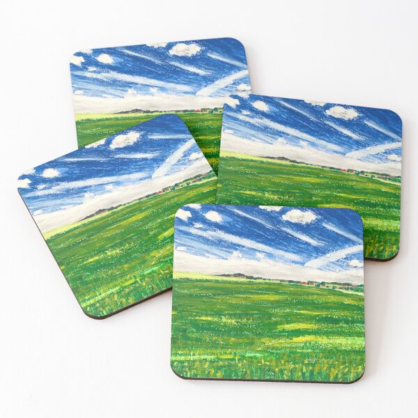Item preview, Waves in Green Corn 48 designed and sold by Catherine Holland.