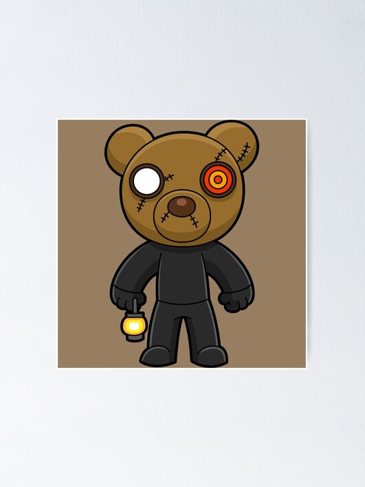 Piggy Teddy Roblox Piggy Roblux Plush Stuffed Animal Toy Inch