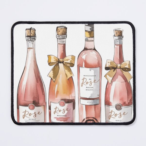 Item preview, Cute Watercolor Rose Bottles designed and sold by ArtQueen777.
