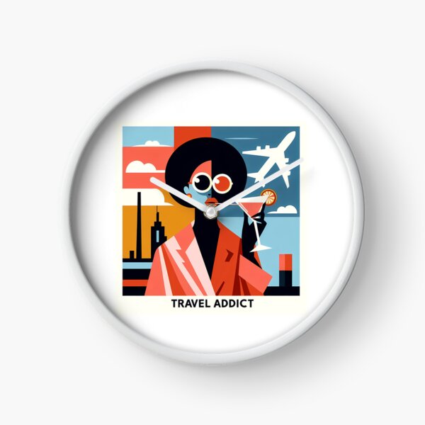 Item preview, Travel Addict – Surreal Minimalist Cubic Art designed and sold by OzzFrequency.