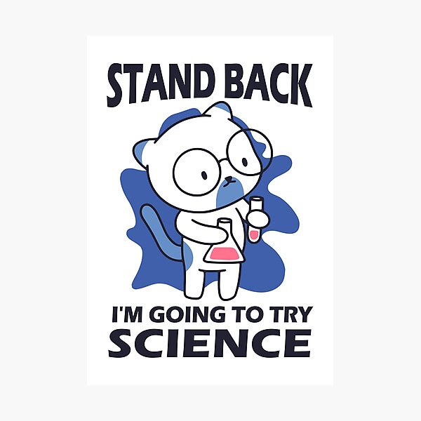 Item preview, Stand Back - I'm Going to Try Science designed and sold by HandicraftArt.