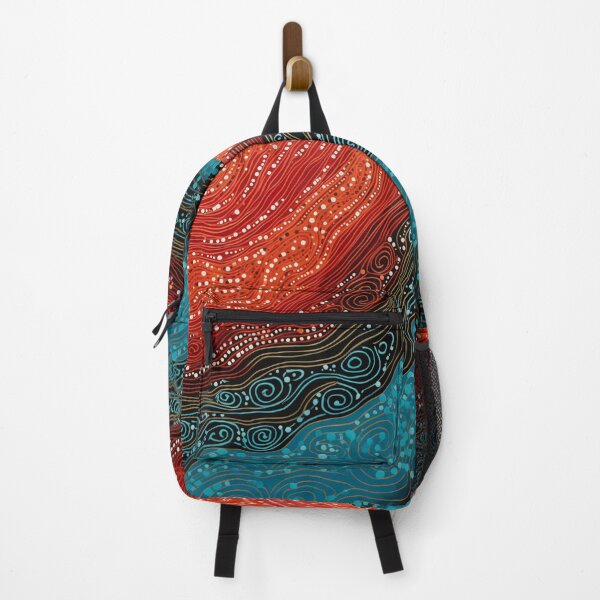 Item preview, Aboriginal Inspired Dot Art - Hot and Ice designed and sold by GrinGalore.